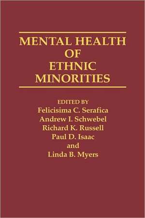 Mental Health of Ethnic Minorities de Paul Isaac