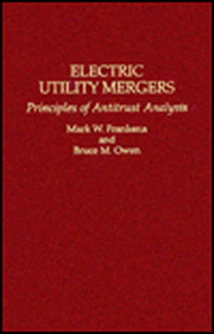 Electric Utility Mergers: Principles of Antitrust Analysis de Mark W. Frankena