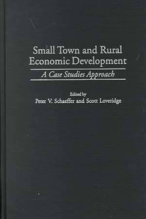 Small Town and Rural Economic Development: A Case Studies Approach de Scott Loveridge