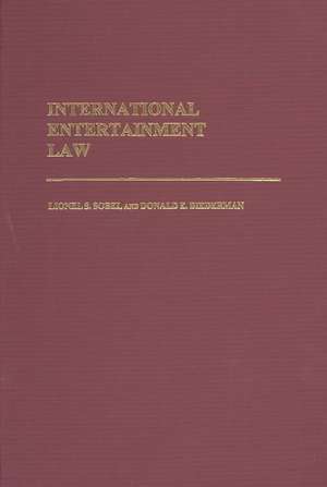 International Entertainment Law de Donald E. Biederman