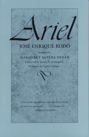 Ariel de José Enrique Rodó