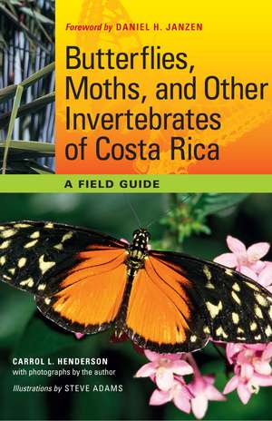 Butterflies, Moths, and Other Invertebrates of Costa Rica: A Field Guide de Carrol L. Henderson