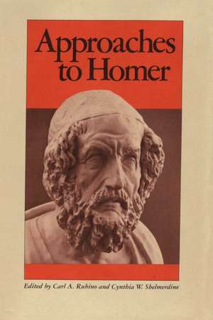 Approaches to Homer de Carl A. Rubino