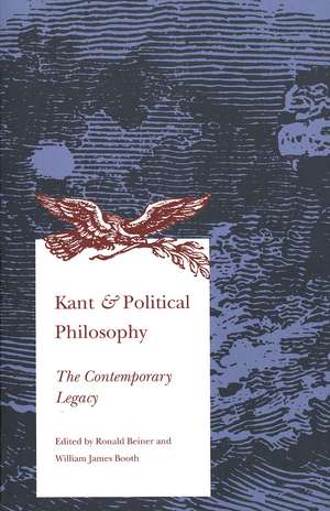 Kant and Political Philosophy: The Contemporary Legacy de Ronald Beiner