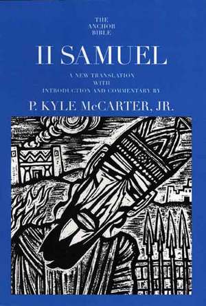 II Samuel de P. Kyle McCarter, Jr.