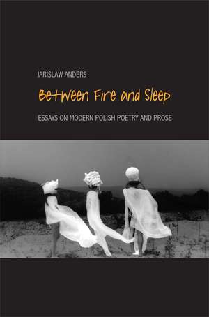 Between Fire and Sleep: Essays on Modern Polish Poetry and Prose de Jaroslaw Anders