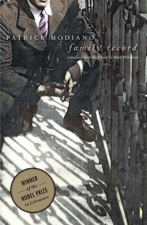 Family Record de Patrick Modiano