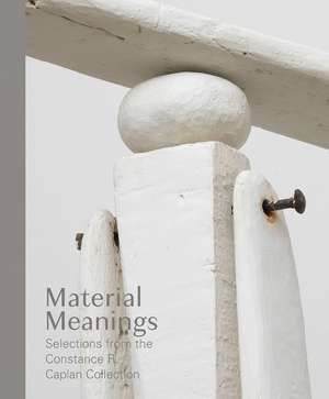 Material Meanings: Selections from the Constance R. Caplan Collection de Matthew S. Witkovsky