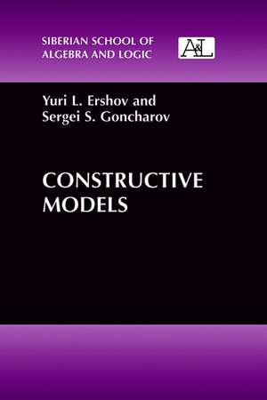 Constructive Models de Yuri L. Ershov