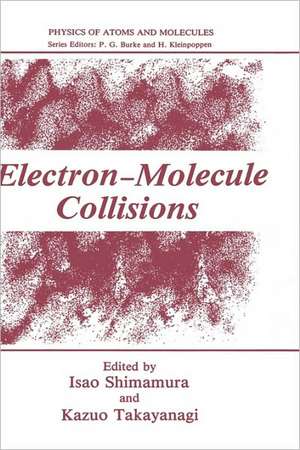 Electron-Molecule Collisions de Isao Shimamura