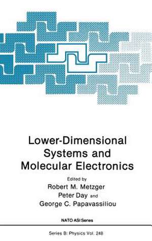 Lower-Dimensional Systems and Molecular Electronics de Robert M. Metzger