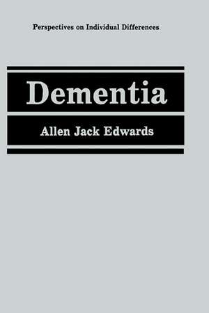 Dementia de Allen Jack Edwards