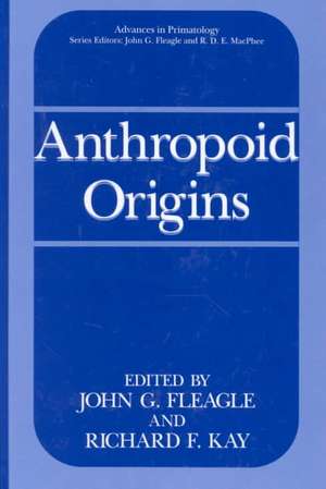 Anthropoid Origins de John G Fleagle