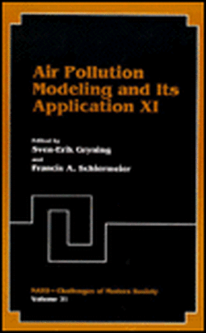 Air Pollution Modeling and Its Application XI: Fatigue, Composites, and High-Temperature Behavior de Sven-Eric Gryning