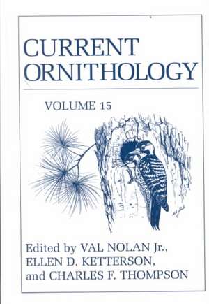 Current Ornithology de Val Nolan Jr.