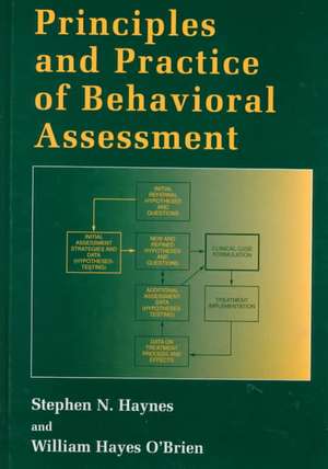 Principles and Practice of Behavioral Assessment de Stephen N. Haynes