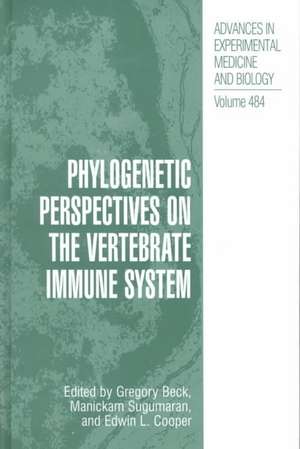 Phylogenetic Perspectives on the Vertebrate Immune System de Gregory Becker