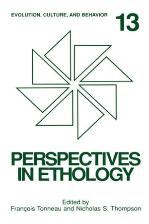 Perspectives in Ethology: Evolution, Culture, and Behavior de Nicholas S. Thompson