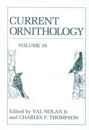 Current Ornithology de Val Nolan Jr.