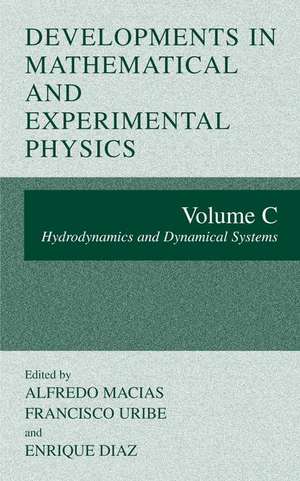 Developments in Mathematical and Experimental Physics: Volume C: Hydrodynamics and Dynamical Systems de Alfredo Macias