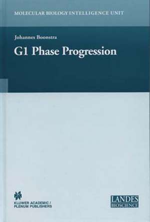 Regulation of G1 Phase Progression de Johannes Boonstra