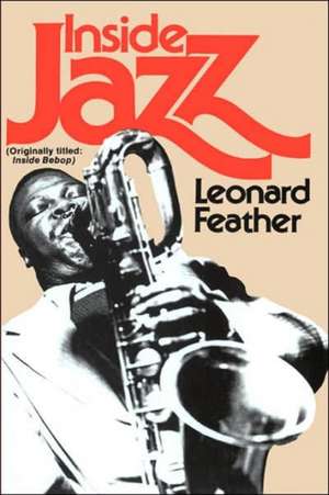 Inside Jazz de Leonard Feather