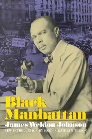 Black Manhattan de James Weldon Johnson