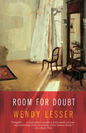 Room for Doubt de Wendy Lesser