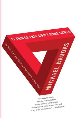 13 Things That Don't Make Sense: The Most Baffling Scientific Mysteries of Our Time de Michael Brooks