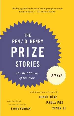 THE PEN/O. Henry Prize Stories de Junot Diaz