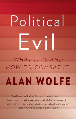 Political Evil: What It Is and How to Combat It de Alan Wolfe