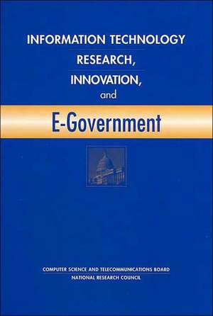 Information Technology Research, Innovation, and E-Government de Committee on Computing and Communication