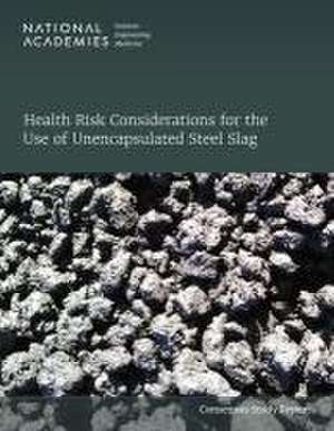 Health Risk Considerations for the Use of Unencapsulated Steel Slag de National Academies of Sciences Engineering and Medicine