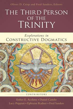 The Third Person of the Trinity: Explorations in Constructive Dogmatics de Oliver D. Crisp