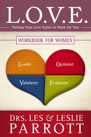 L.O.V.E. Workbook for Women: Putting Your Love Styles to Work for You de Les and Leslie Parrott