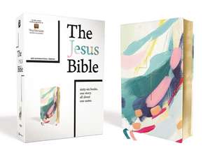 The Jesus Bible Artist Edition, NIV, Leathersoft, Multi-color/Teal, Comfort Print de Passion Publishing