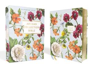 NIV, Artisan Collection Bible, Leathersoft, Blue Floral, Red Letter, Comfort Print de Zondervan