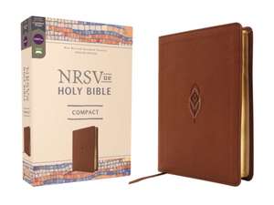 Nrsvue, Holy Bible, Compact, Leathersoft, Brown, Comfort Print de Zondervan