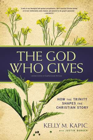 The God Who Gives: How the Trinity Shapes the Christian Story de Kelly M. Kapic