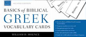 Basics of Biblical Greek Vocabulary Cards: Second Edition de William D. Mounce