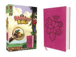 NKJV, Adventure Bible, Leathersoft, Pink, Full Color de Lawrence O. Richards