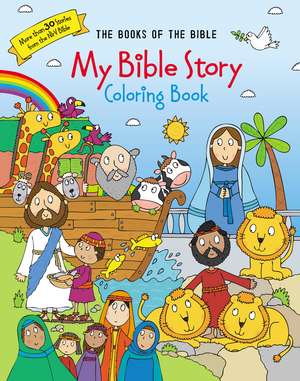 My Bible Story Coloring Book: The Books of the Bible de Zondervan