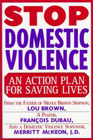 Stop Domestic Violence de Louis Brown