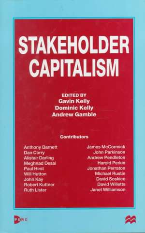 Stakeholder Capitalism de G. Kelly