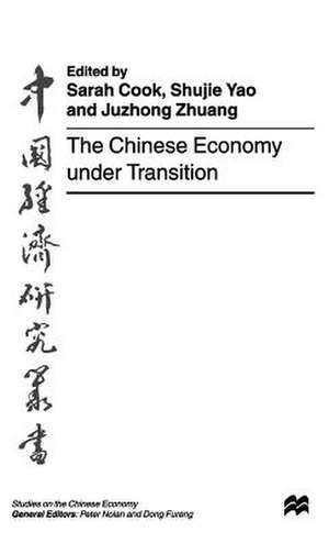 The Chinese Economy under Transition de Sarah Cook