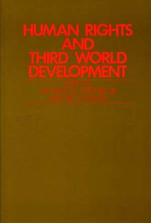 Human Rights and Third World Development de Ved Nanda