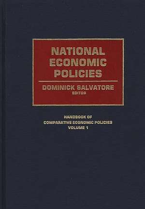 National Economic Policies de Dominick Salvatore