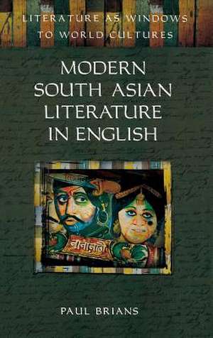 Modern South Asian Literature in English de Paul Brians