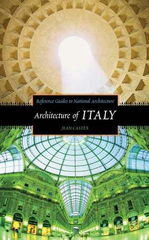 Architecture of Italy de Jean Castex