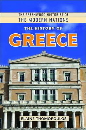 The History of Greece de Elaine Thomopoulos